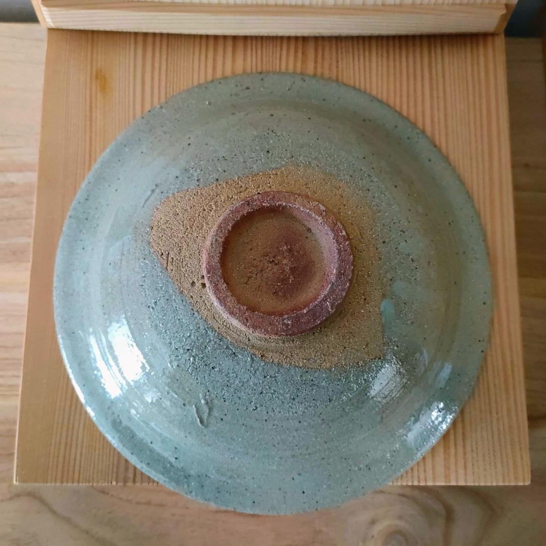 中里太郎右衛門窯 絵唐津 中皿 共箱付【未使用品】