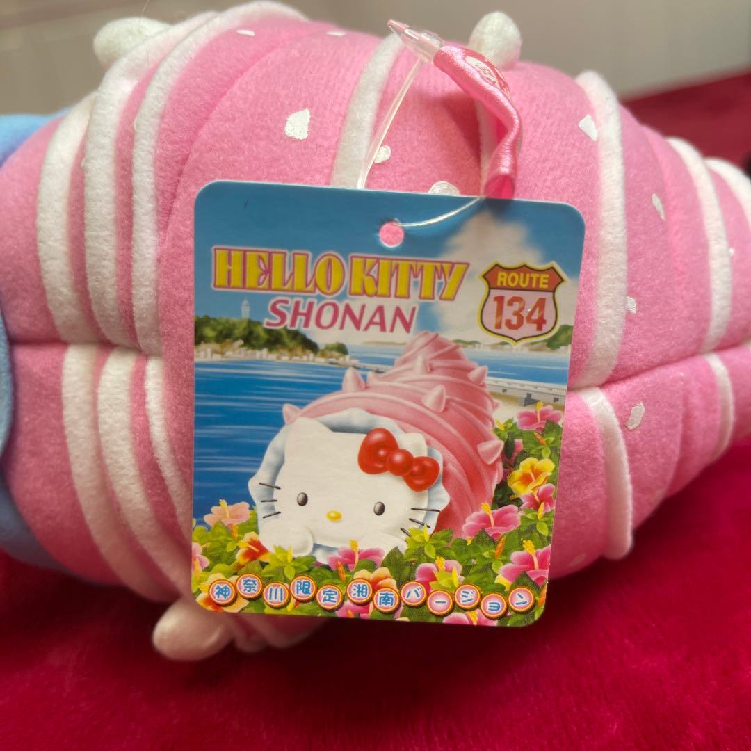 レア·タグ付き☆ご当地キティ 神奈川 湘南バージョン マスコット ぬいぐるみ