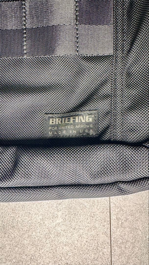 BRIEFING × UNITED ARROWS 別注トートバッグ 黒