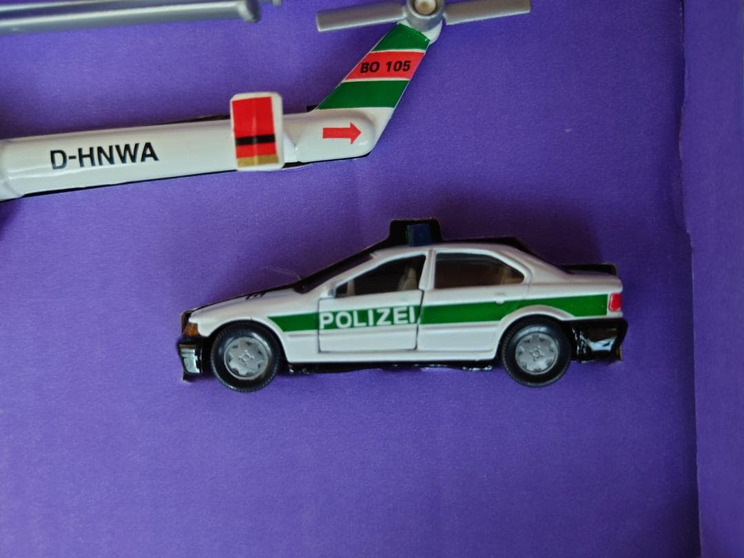 1/55 Siku(ジク) スーパーシリーズ6318 ドイツ警察セット1997年
