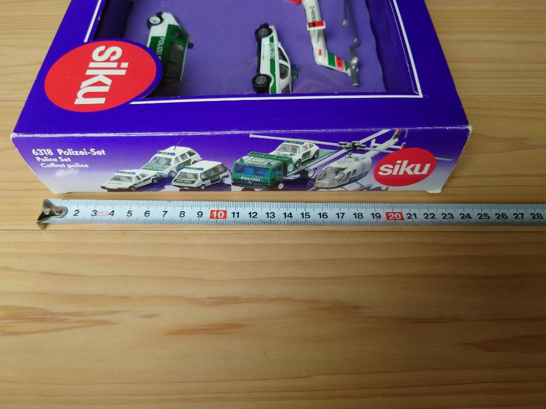 1/55 Siku(ジク) スーパーシリーズ6318 ドイツ警察セット1997年