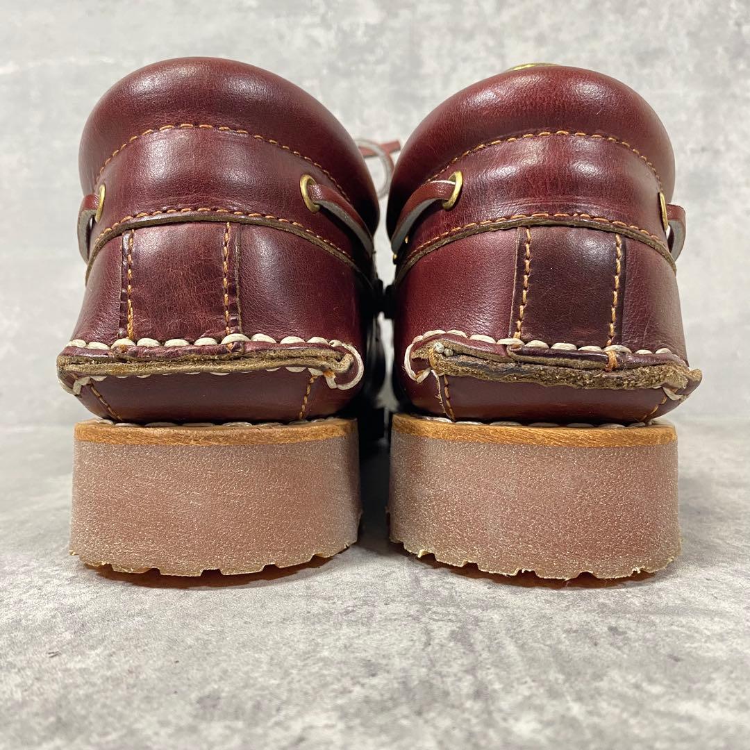 【未使用級】Timberland デッキシューズ 3Eye 27cm モカシン