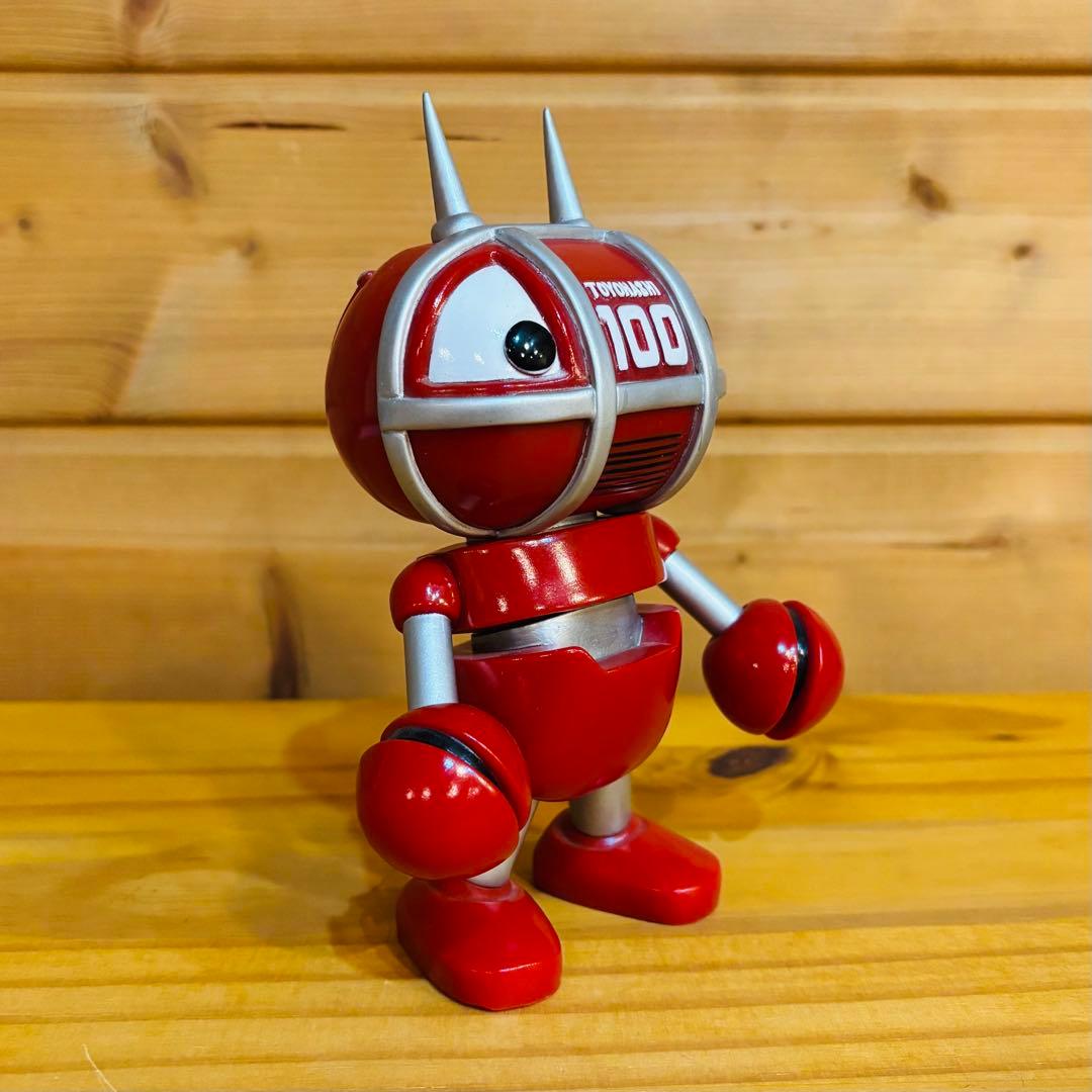 【ゆるキャラ】トヨッキー フィギュア 「とよはし100祭記念」ソフビ　限定　赤