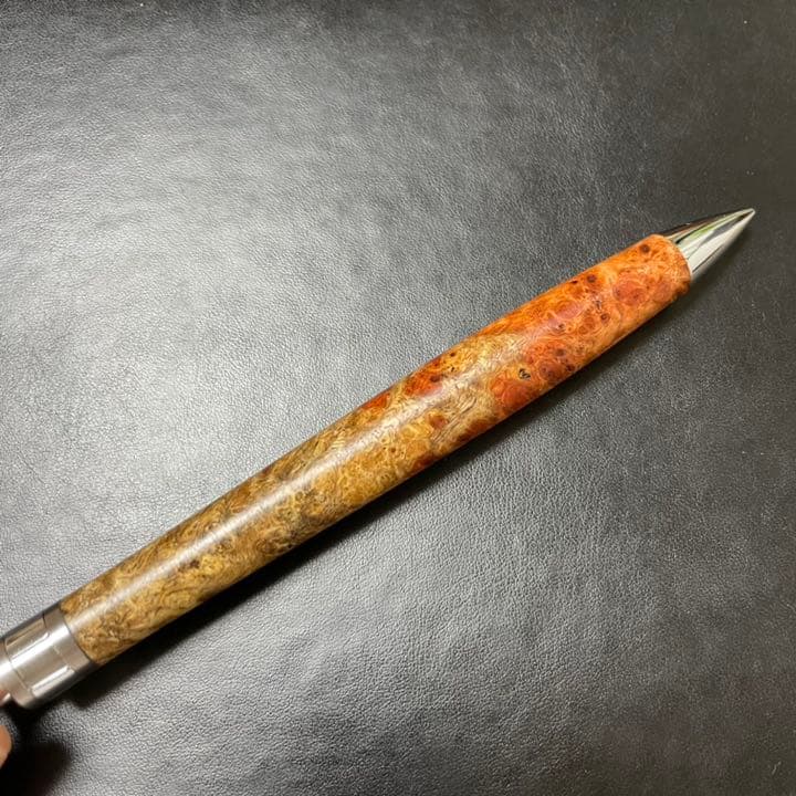 工房 楔 花梨紅白 こぶ杢 シャーペン 0.5mm セール中 工房 楔 花梨紅白