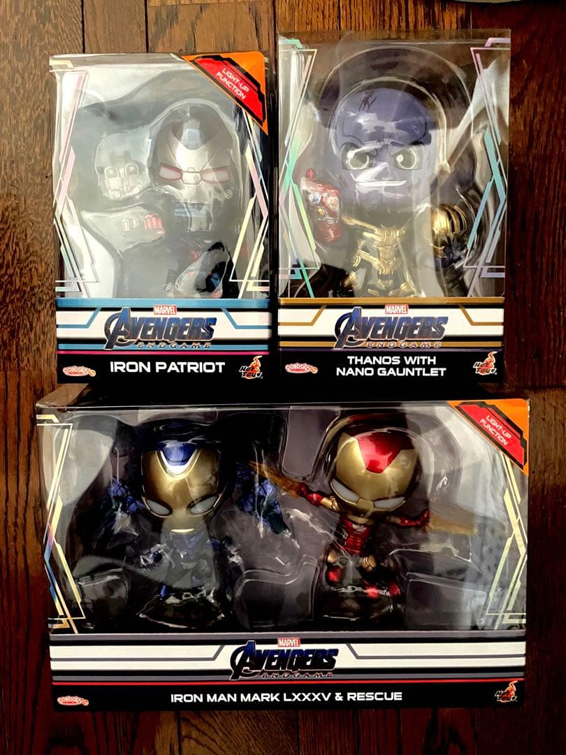 新品未開封】cosbaby アベンジャーズ/エンドゲーム 3種セット_Sサイズ