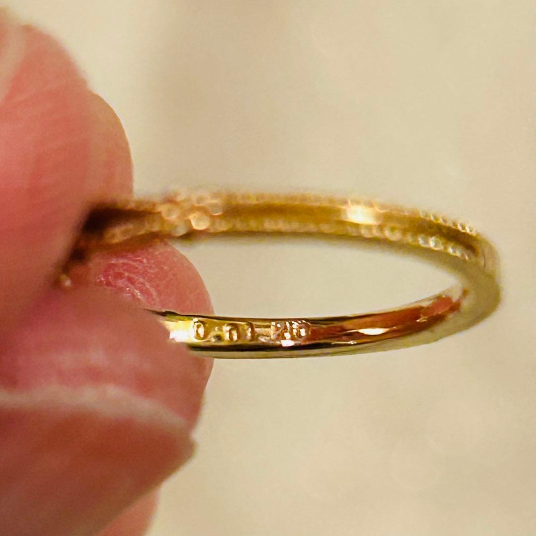 ノジェス　ピンキーリング　さんご　珊瑚　K10