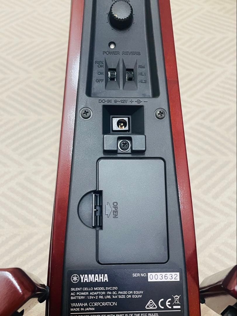ヤマハ YAMAHA サイレントチェロ SVC210