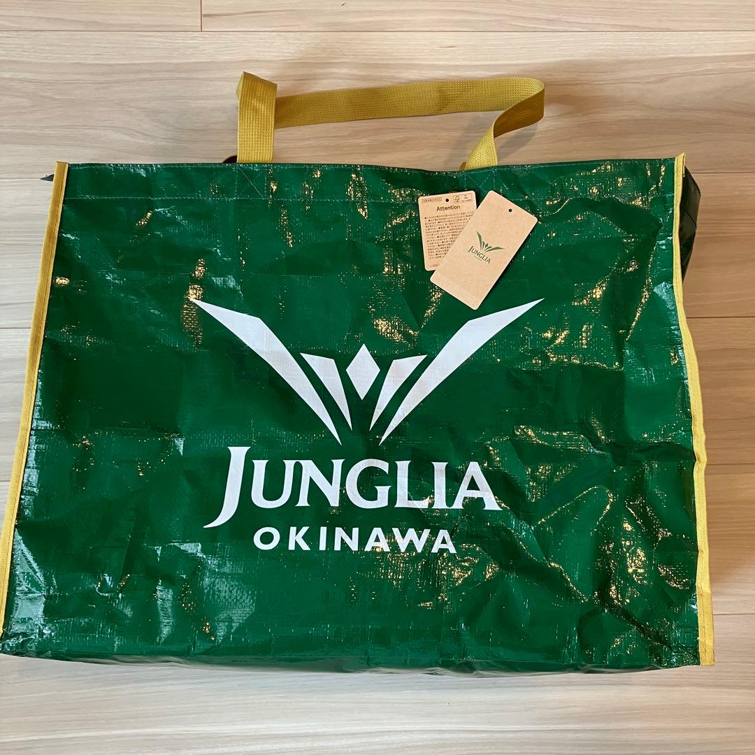 タグ有】ジャングリア沖縄 JUNGLIAワリフバッグ ショッピングバッグ