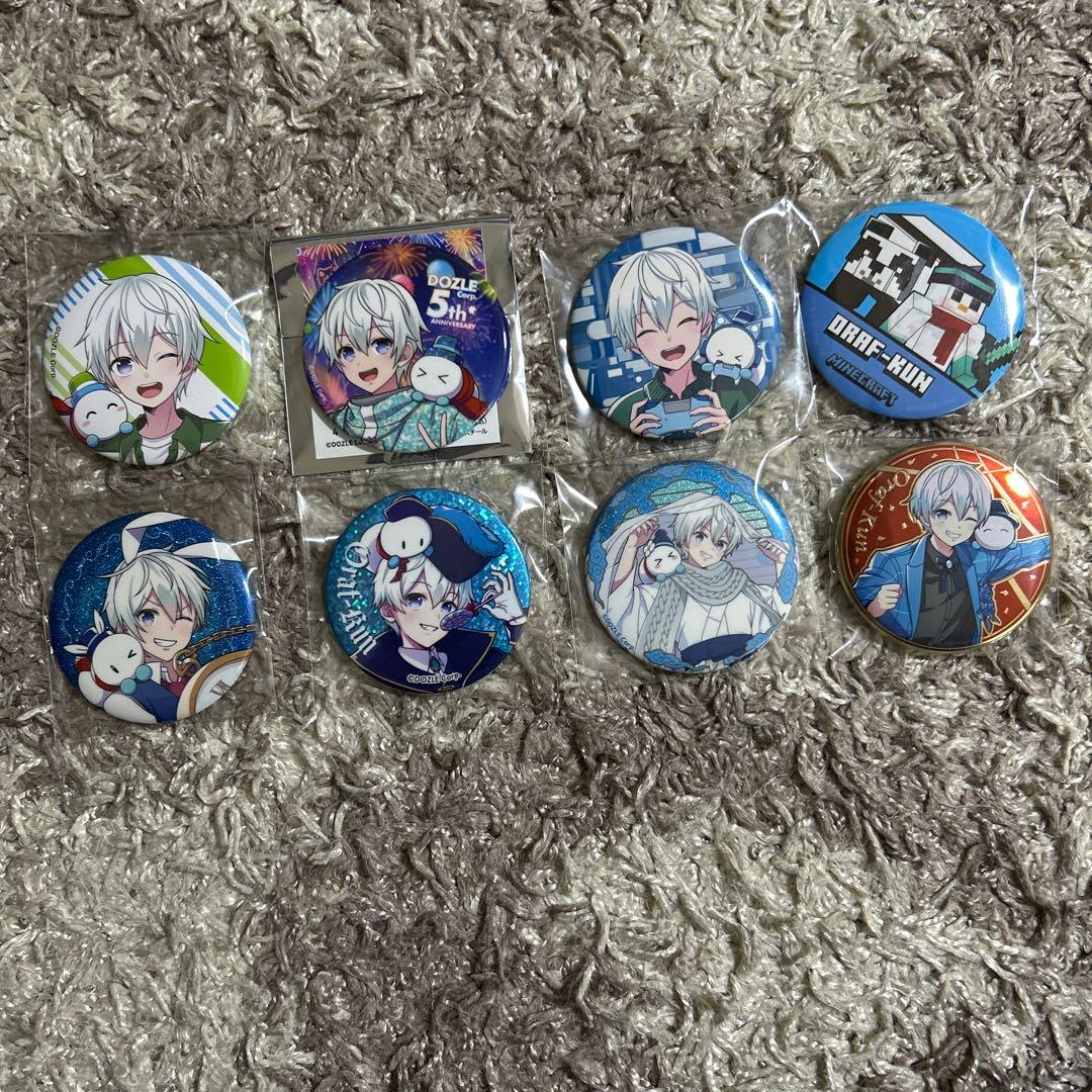 ドズル社 おらふくん 缶バッジ まとめ売り - メルカリ