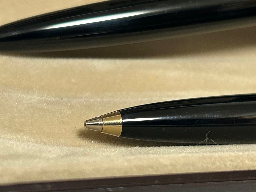 (美品)1970年代MONT BLANC ボールペン 、シャーペンシル黒