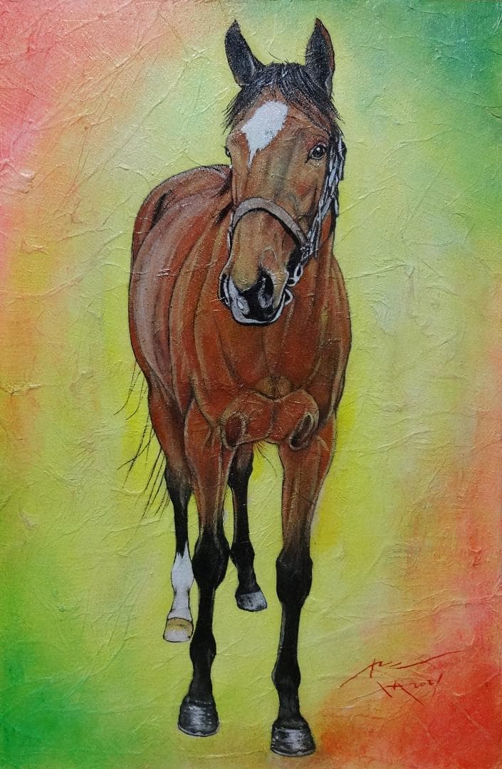 上鈴木正一 油彩画『名馬の肖像』第17弾!!「ジェンティルドンナ