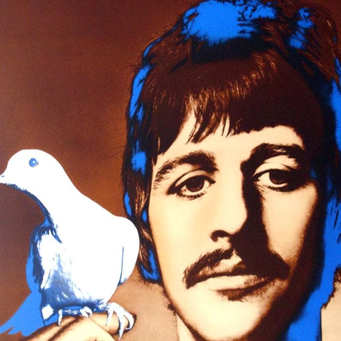 特別額装品/ザ ビートルズ リンゴ・スター 1967年/リチャード アベドン