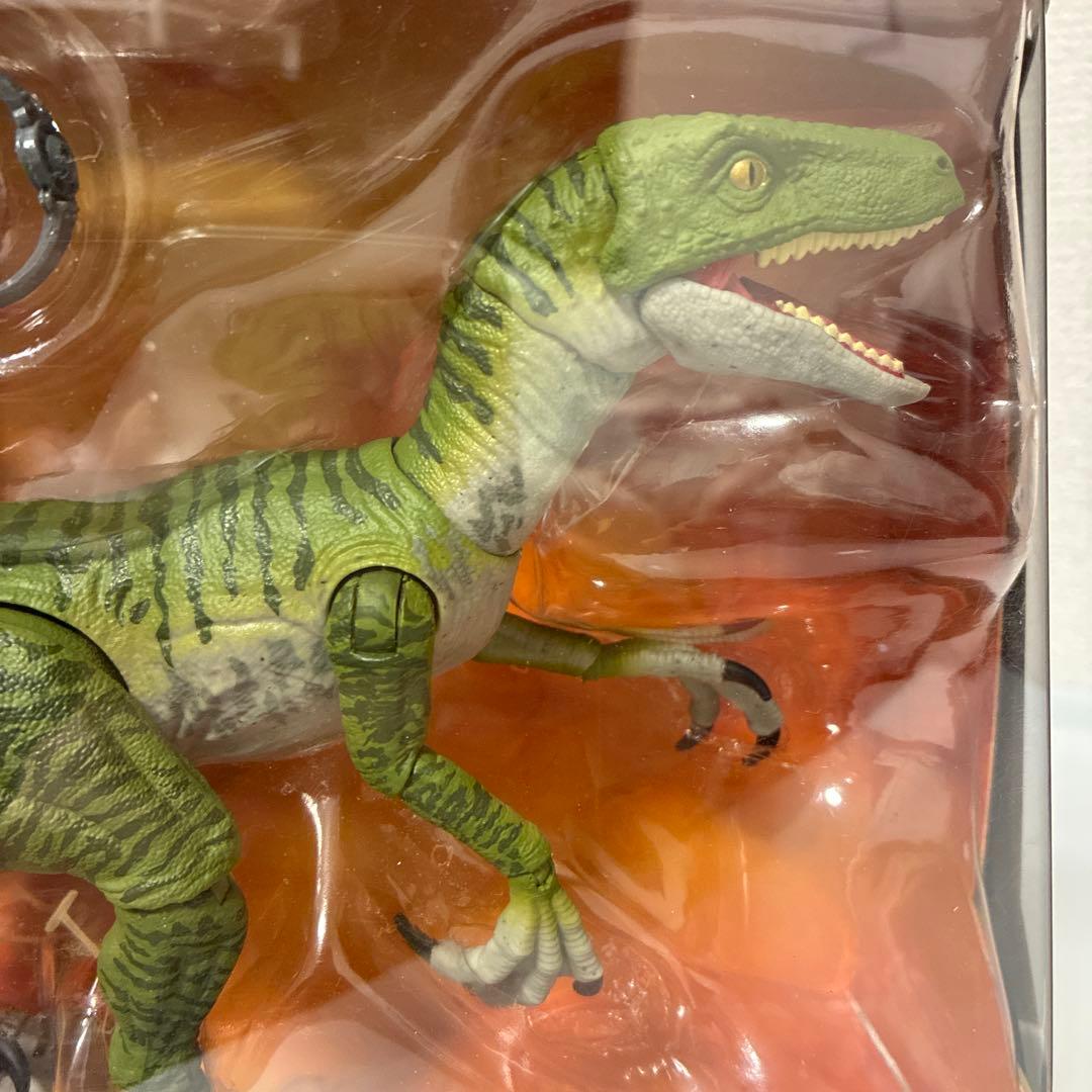 マテル ジュラシックワールド ヴェロキラプトル 4体 アンバー