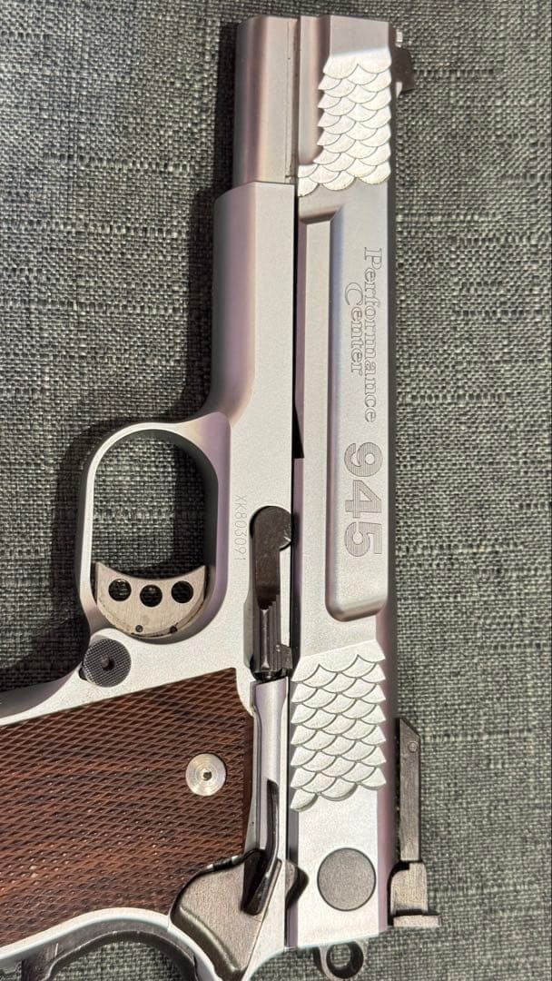 美品 KSC S&W M945 ステンレスシルバーモデル JASG安全基準適合