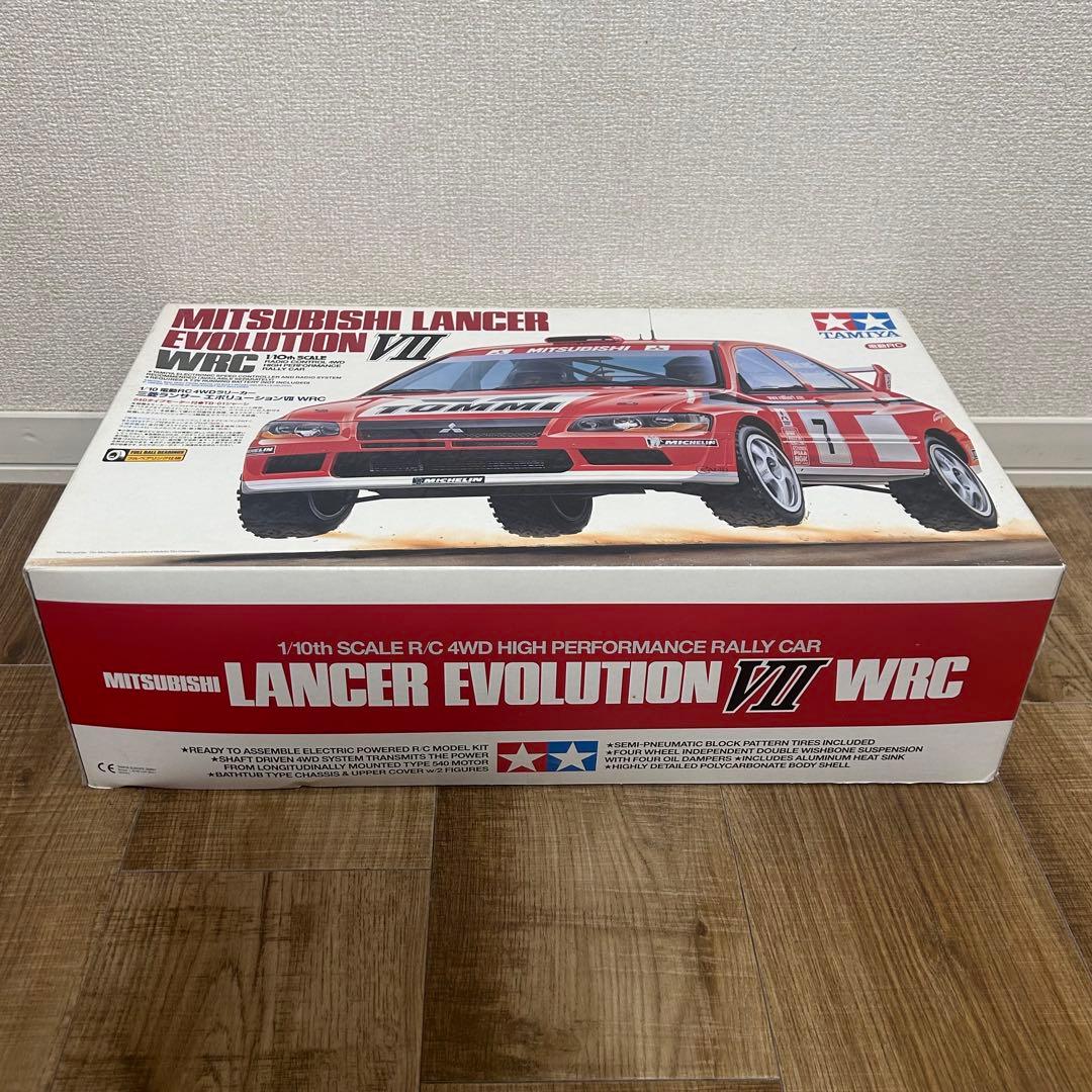 未組立 1/10 タミヤ 三菱ランサー エボリューション VII WRC