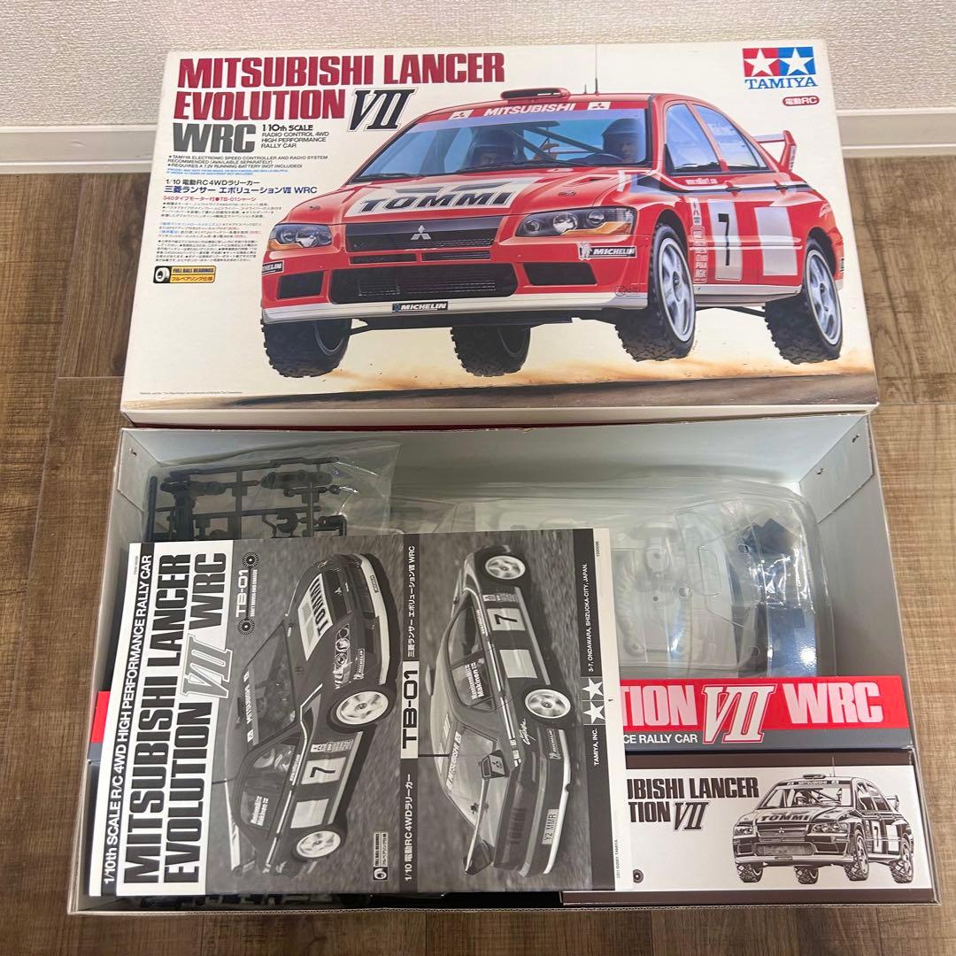 未組立 1/10 タミヤ 三菱ランサー エボリューション VII WRC