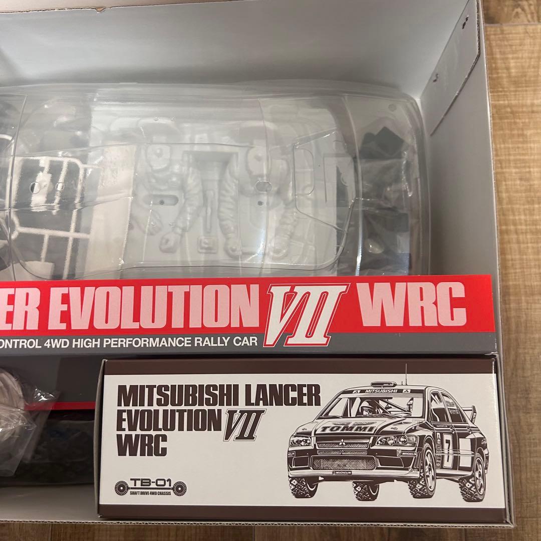 未組立 1/10 タミヤ 三菱ランサー エボリューション VII WRC