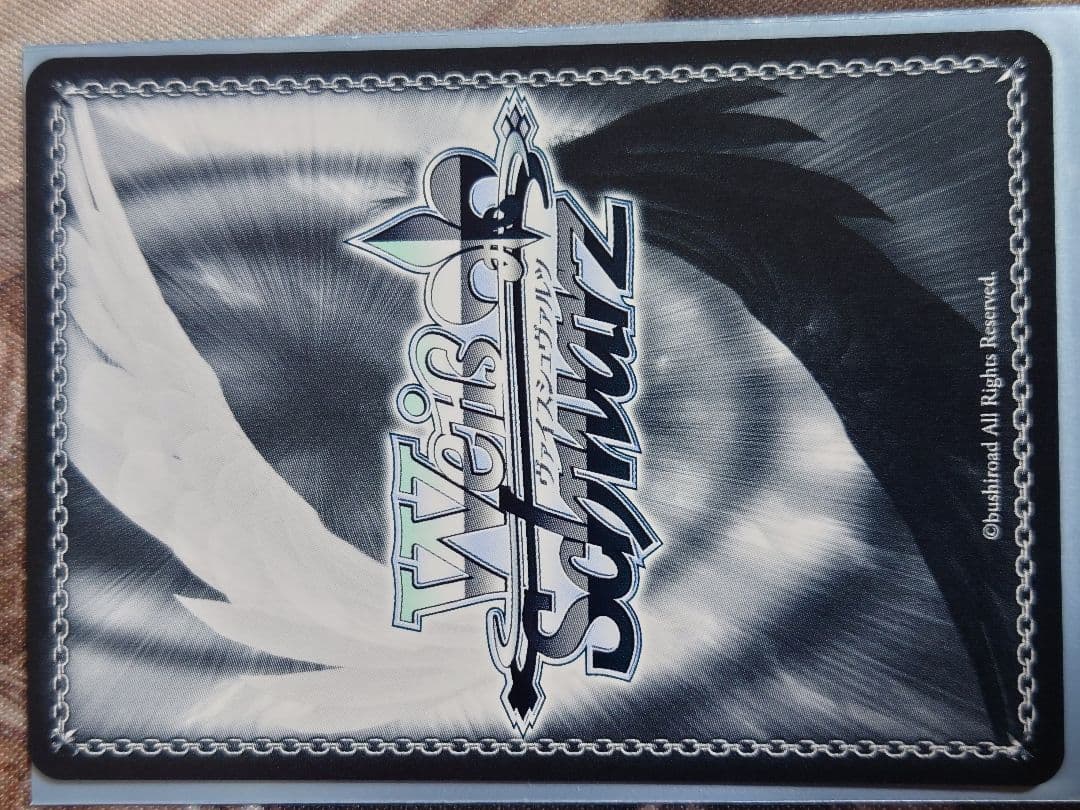 空崎ヒナ(水着) SP 箔押しサイン　ヴァイスシュヴァルツ W112-079