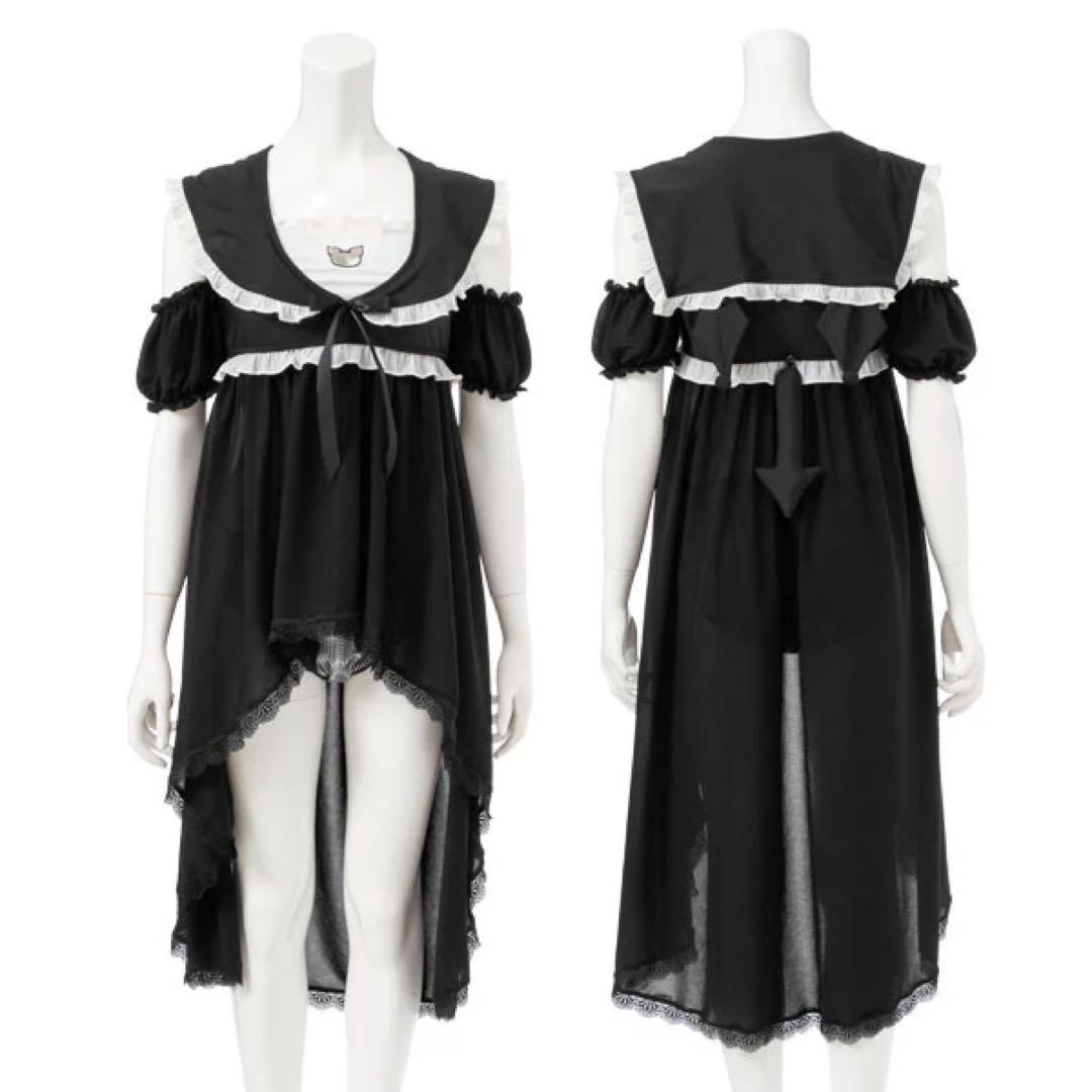 サンリオ クロミ セーラー水着 ビキニ 夢展望 チェック Mサイズ