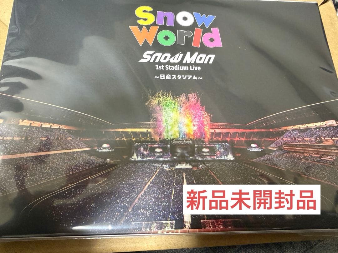 新品未開封】SnowMan スタジアムライブ 日産スタジアム BluRay - メルカリ