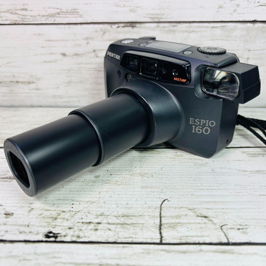 PENTAX コンパクトフィルムカメラ ESPIO 160 ブラック ②