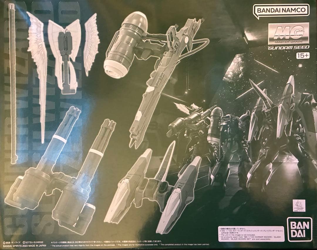 【未組立品】　MG ブレイズザクファントム ザクウォーリア ウィザードセット