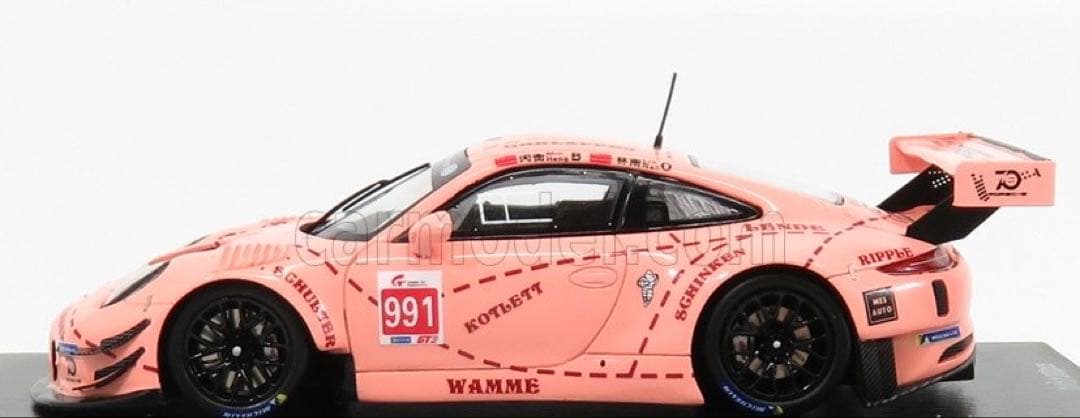 1/43 Porsche 911 GT3 R #991 ピンクピッグ