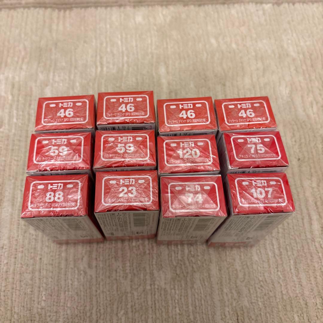 トミカ　初回特別仕様　12台セット