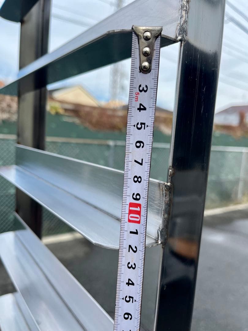 ステンレストンボラック パンラック トレーラック キャスター付き 14枚