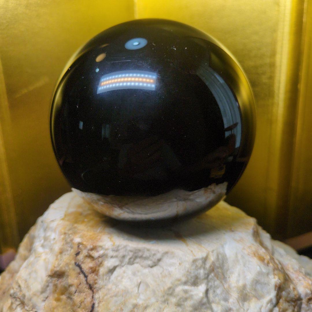 ブラックスフィア 直径約95mm 1.3kg 丸玉 格安販売