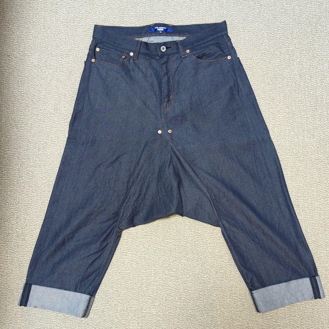 JUNYA WATANABE MAN デニム サルエル ロールアップ - メルカリ
