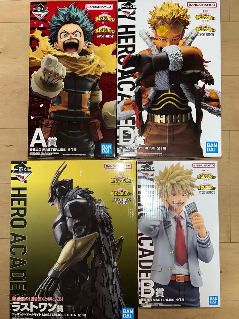 一番くじ 僕のヒーローアカデミア －紡ぐ力－ A賞 B賞 D賞 ラスト