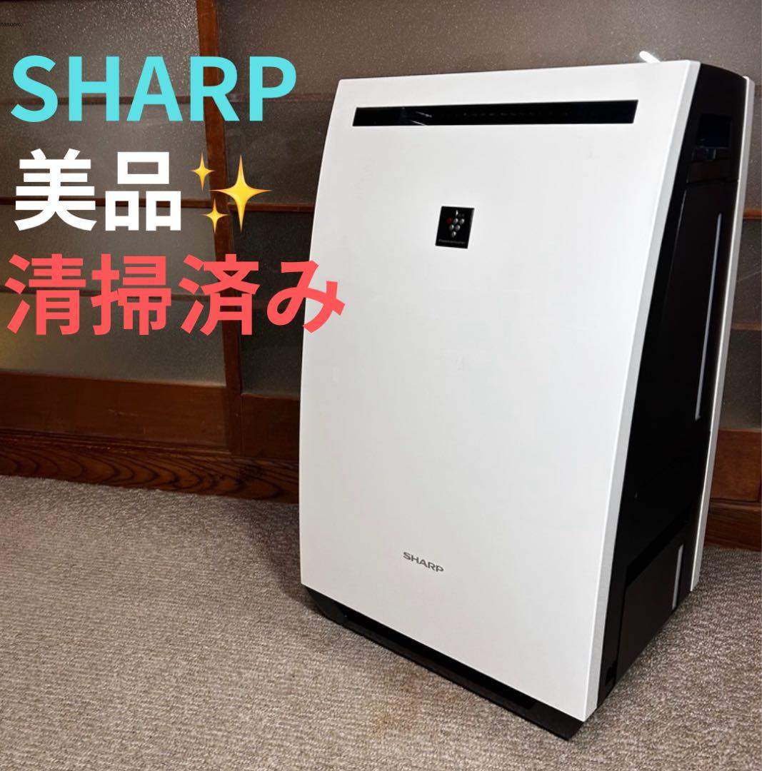 美品 SHARP シャープ 除加湿空気清浄機 KC-HD70-W ホワイト