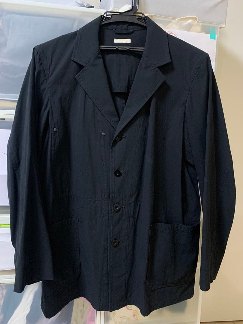 メンズ　アウター　ジャケット　ブラック　薄手　22ss