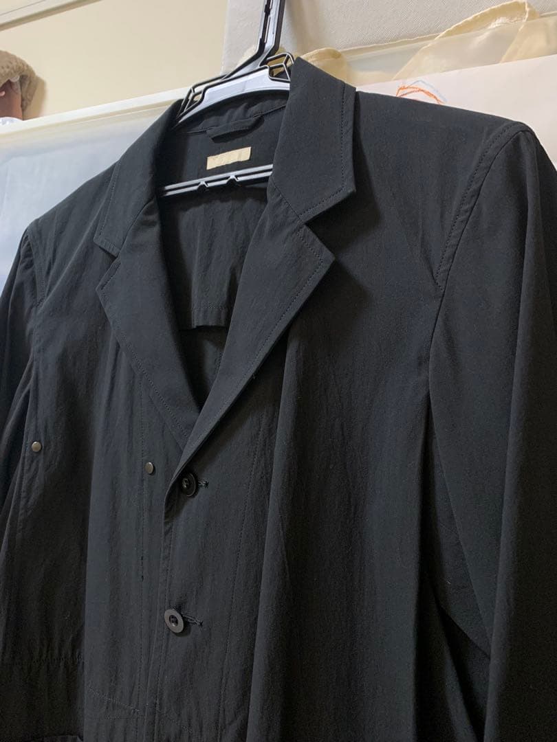 メンズ　アウター　ジャケット　ブラック　薄手　22ss