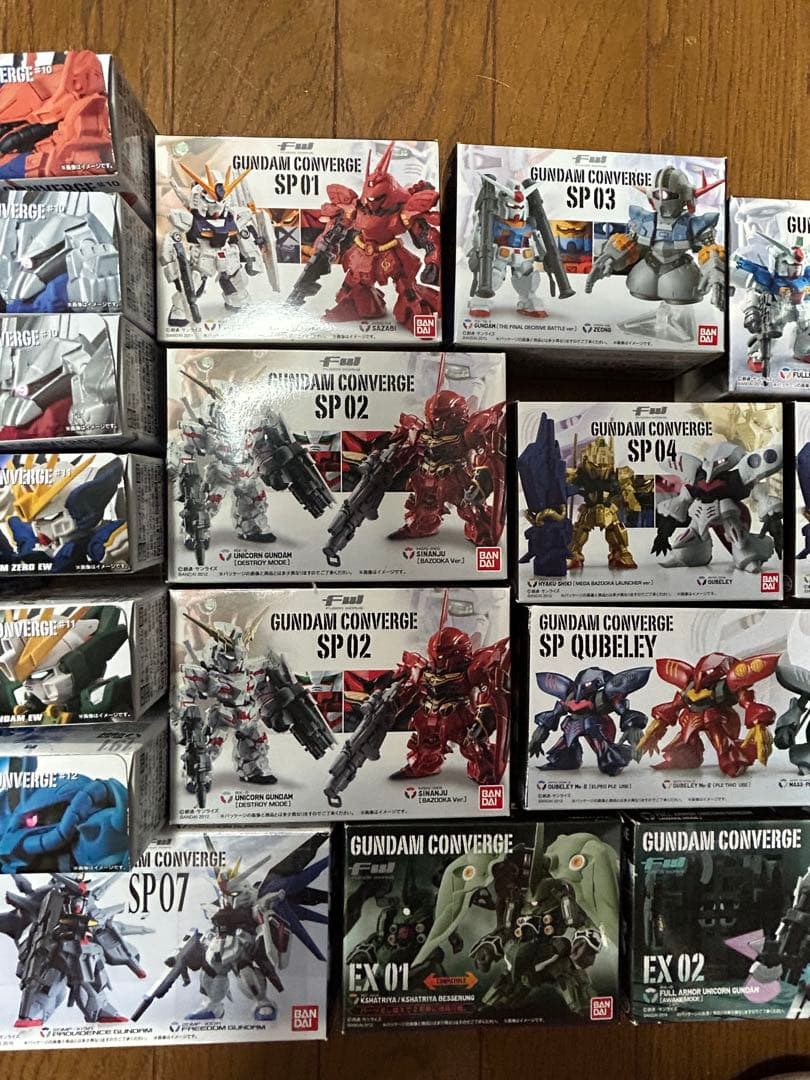 ガンダムコンバージ 未開封 レアセットconverge FW GUNDAM CONVERGE