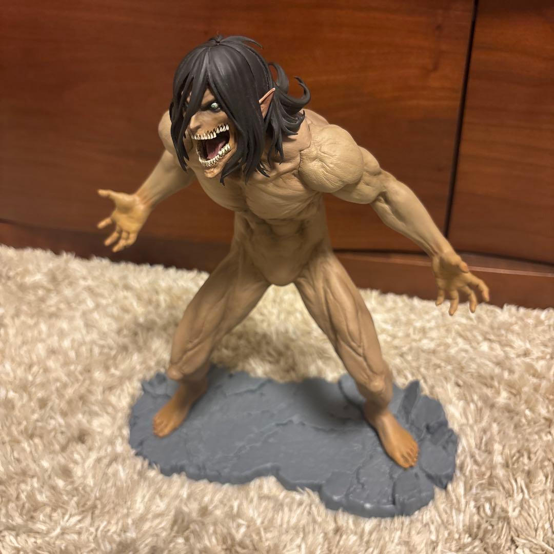 一番くじ 進撃の巨人A賞　MEGAIMPACT エレン・イェーガー巨人Ver.