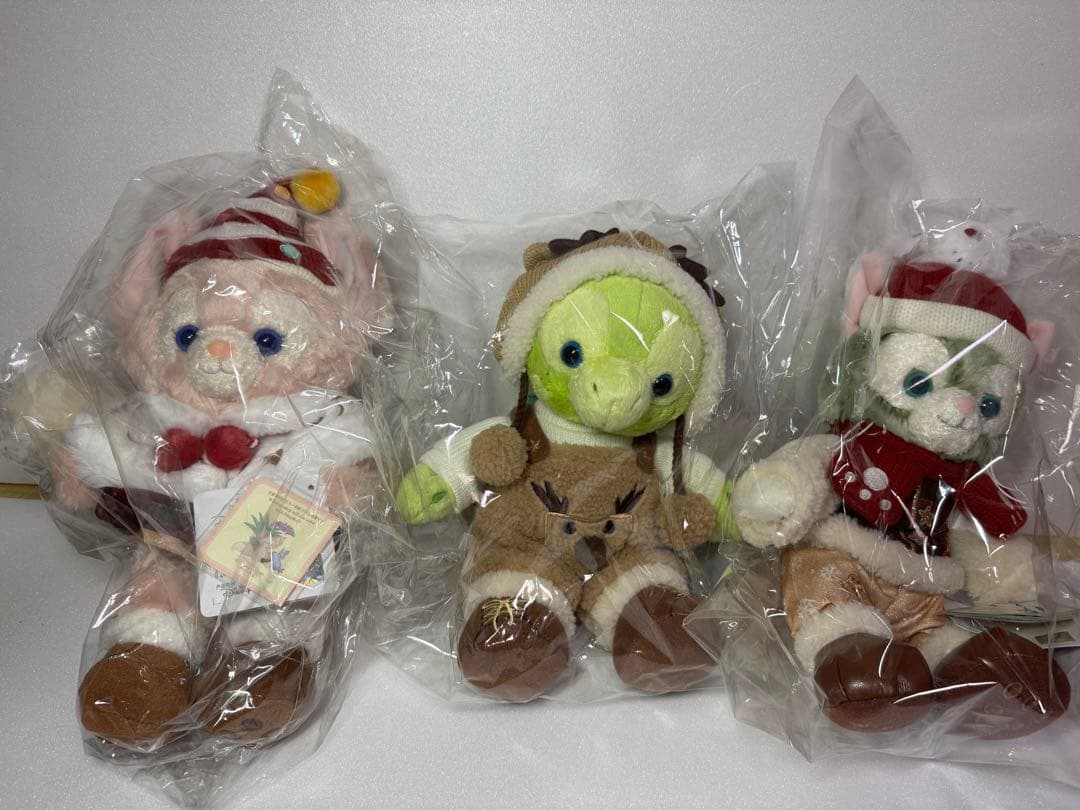 上海ディズニー クリスマス　2022 ぬいぐるみ　SSサイズ