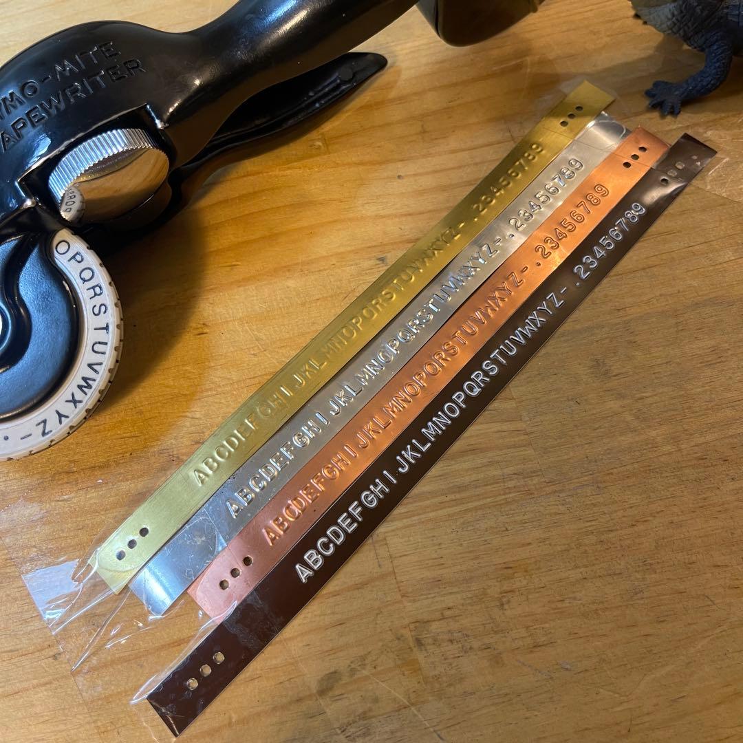 □製品保証□【機関良好・擦れ】 ダイモ M-11 DYMO MITE 166-9 - メルカリ