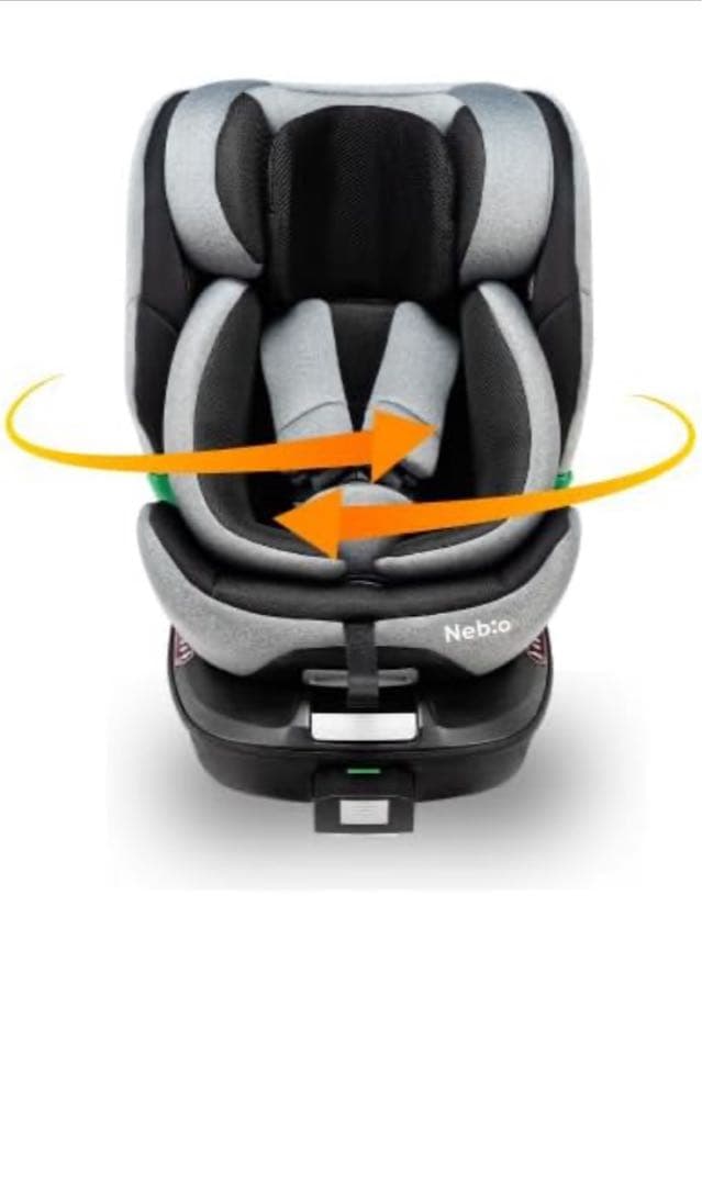 Nebio TurnPit ネビオターンピット ISOFIX 黒 新生児〜11歳 TurnPit