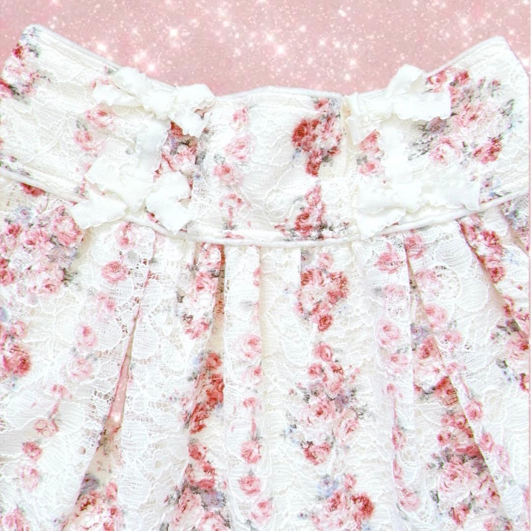 00s y2k LIZ LISA 姫カジ　姫ギャル　スカパン　花柄　レース