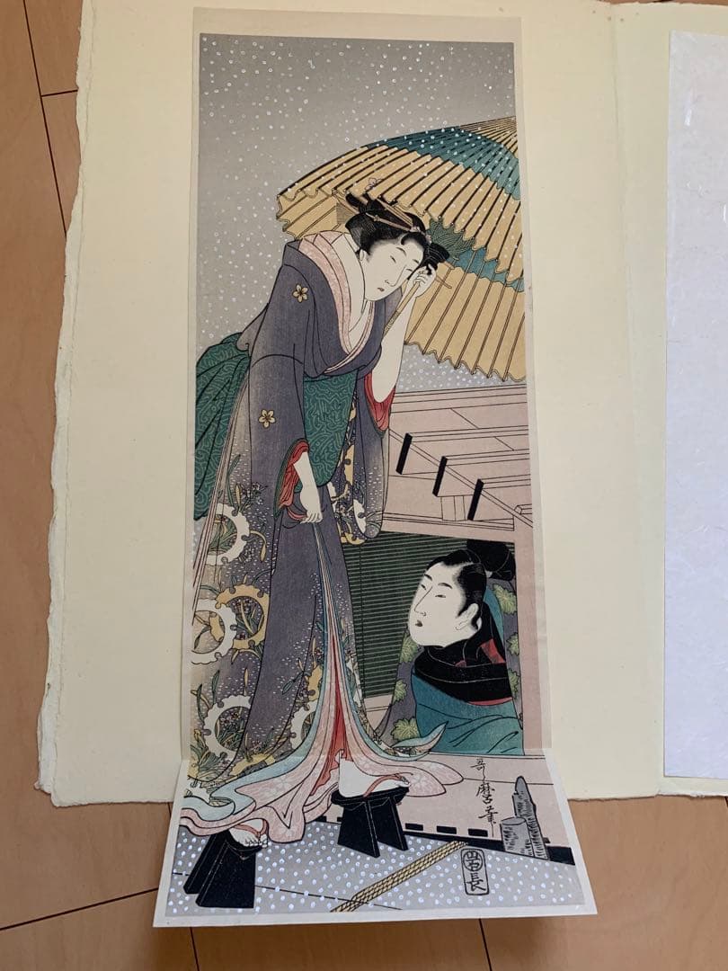 喜多川歌麿　14作品　浮世絵コレクション