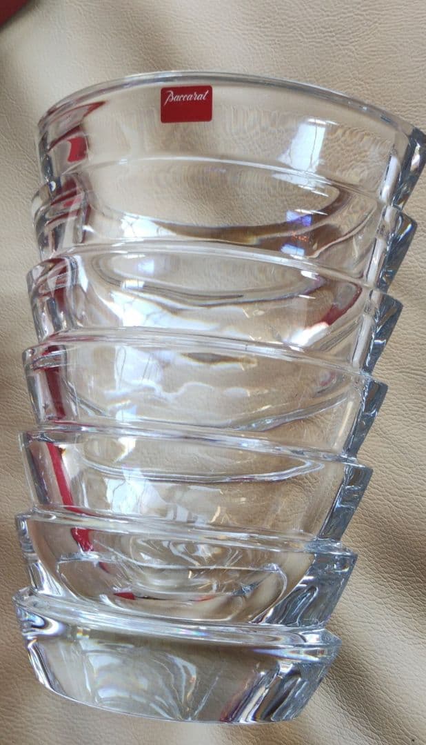 未使用品】Baccarat バカラ 花瓶 上品なフラワーベース アルルカン