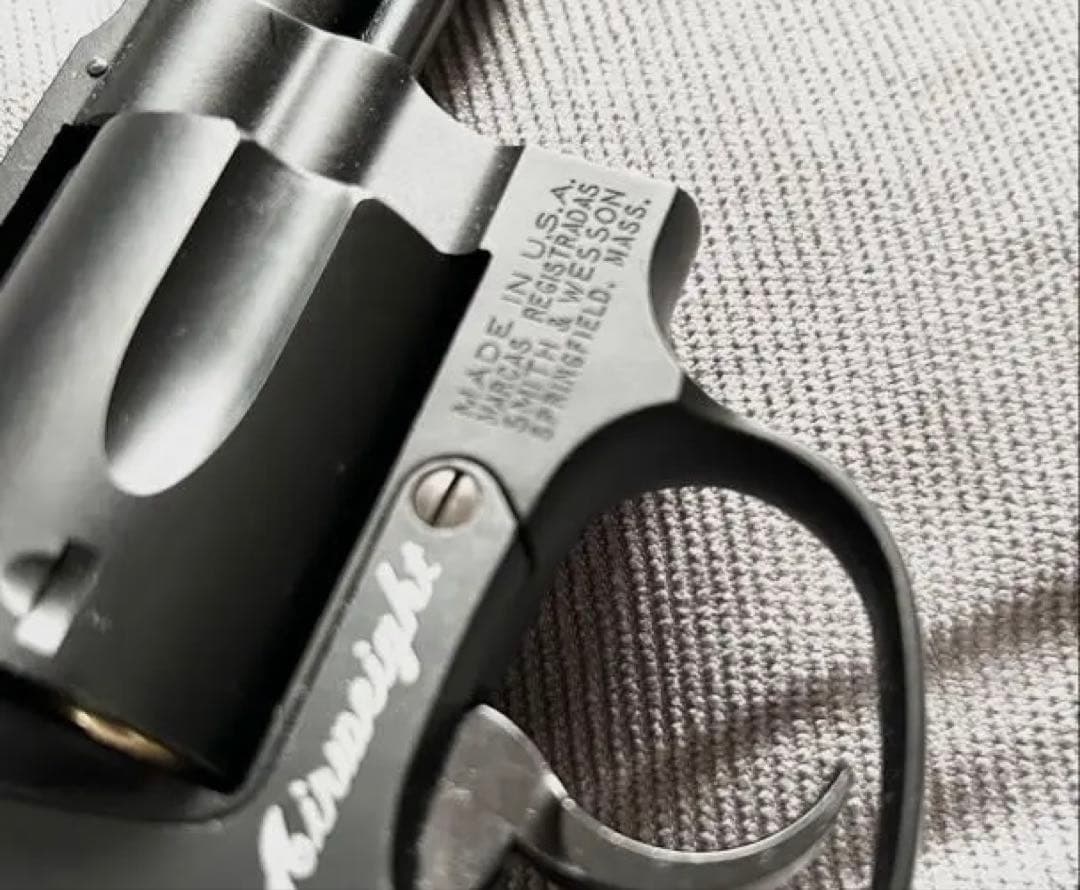 【タナカ】S&W M442J-police HW & ホーグラバーグリップ