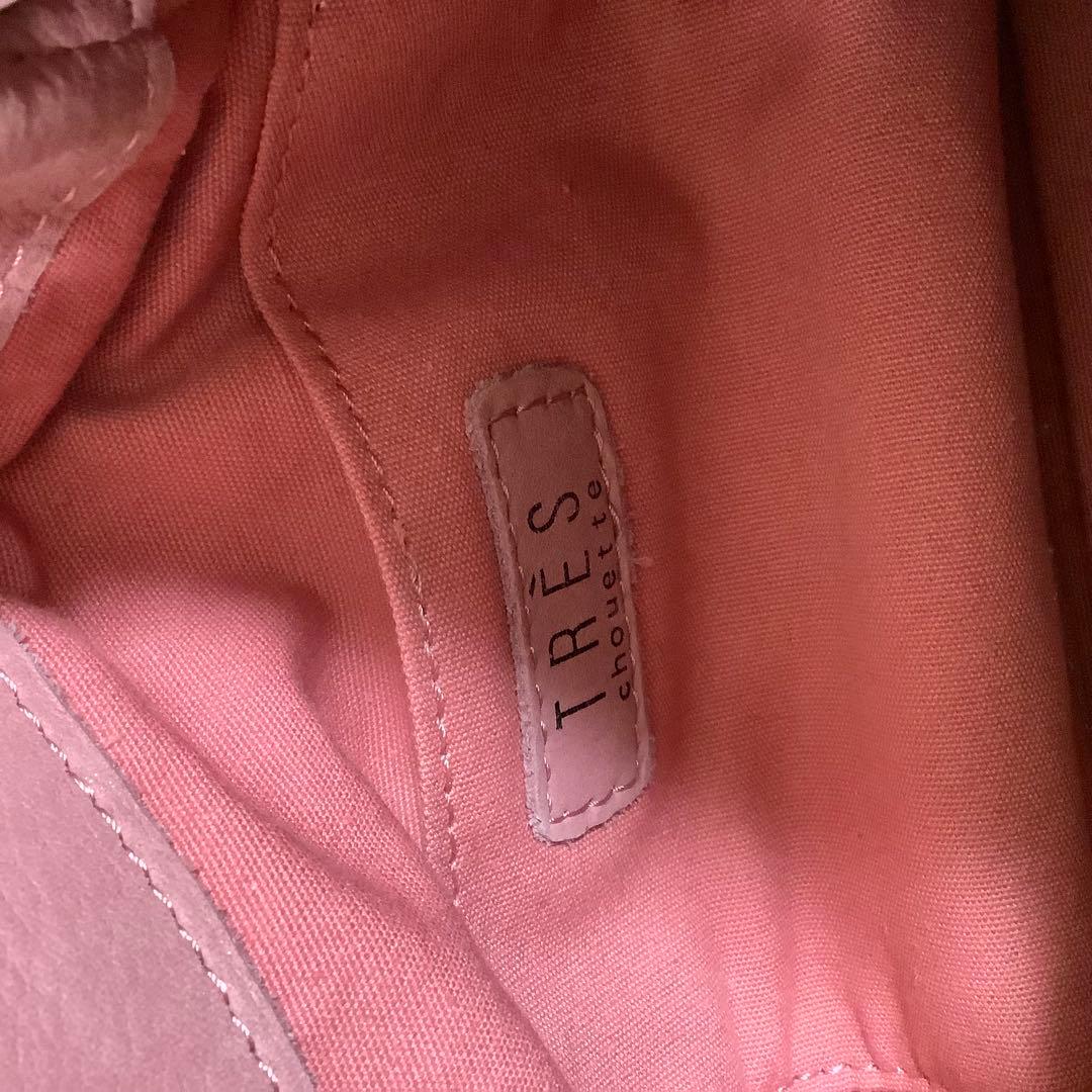 トレ TRES BURDEN SMALL ピーチ　バッグ