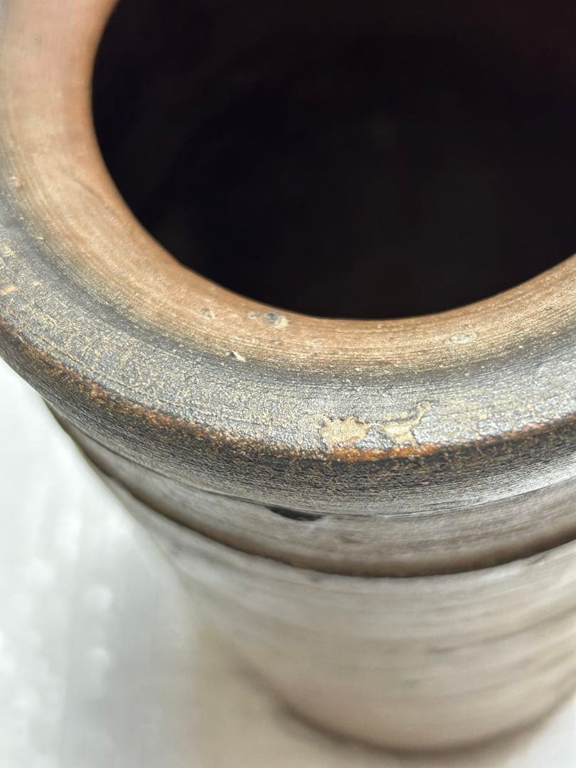 古備前焼　壺　元亀２年刻印