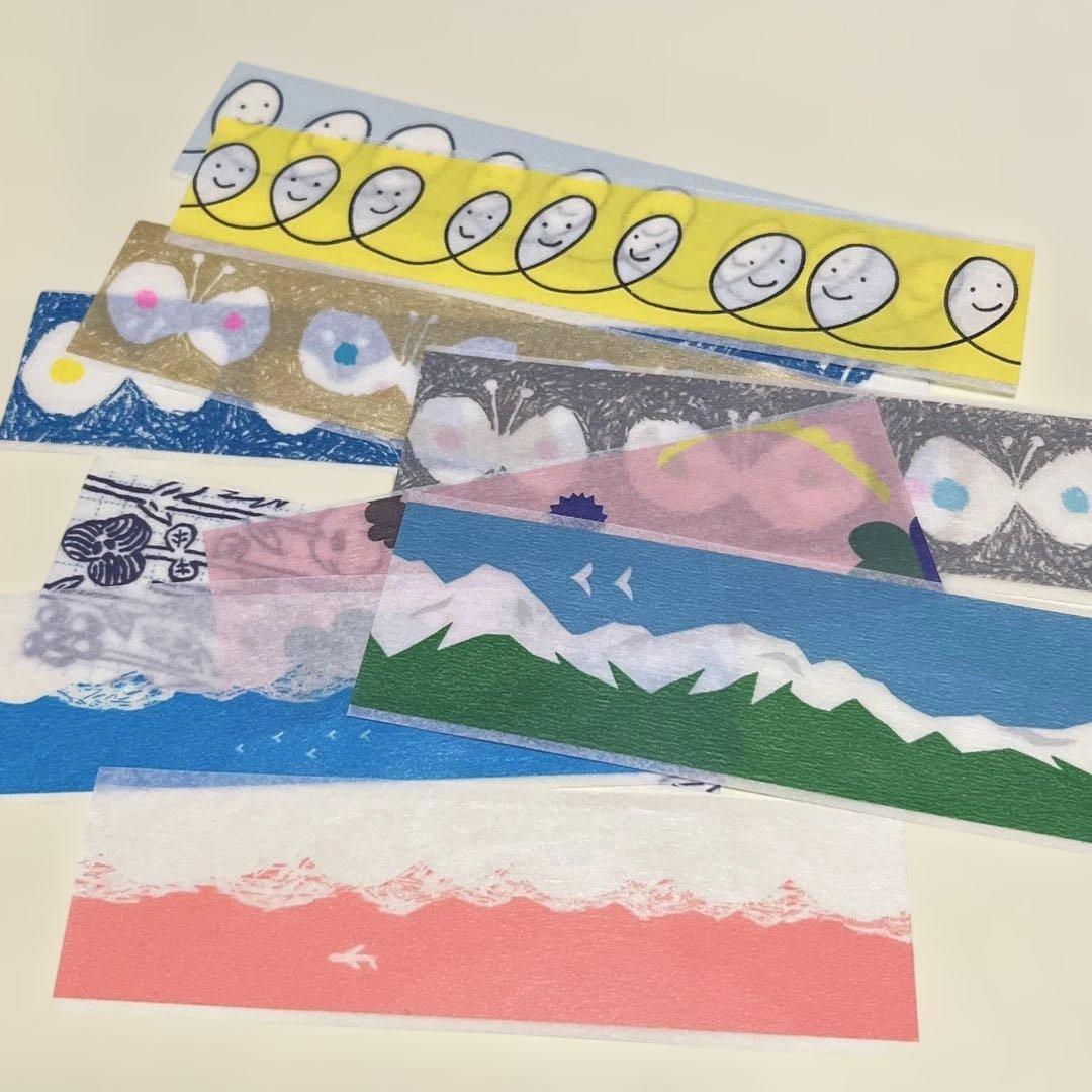 希少レア ミナペルホネン マスキングテープまとめ売り19本+フレーク