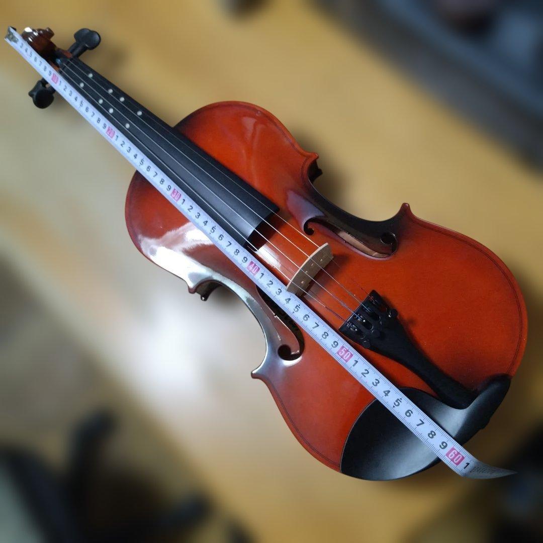 ♥大幅値引済♥新品イ―スタ―バイオリン4/4♥極美品♥大人用♥弓ケ―ス松脂付