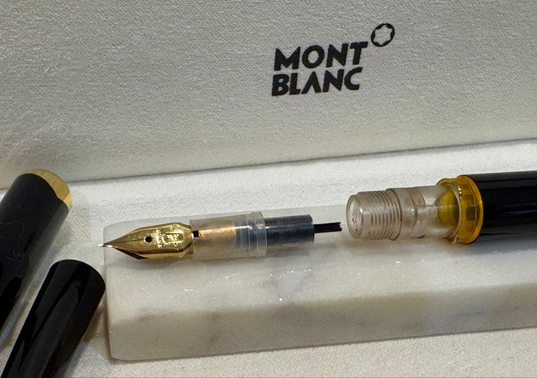 極美品】モンブラン NO 121 万年筆18K ブラック④過渡期版 激レア