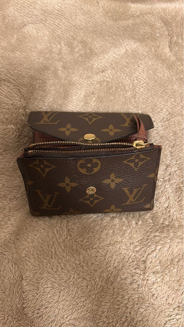 Louis Vuitton 二つ折り財布 ダークブラウン
